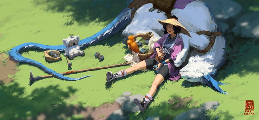 original drawn by kan_liu_(666k)