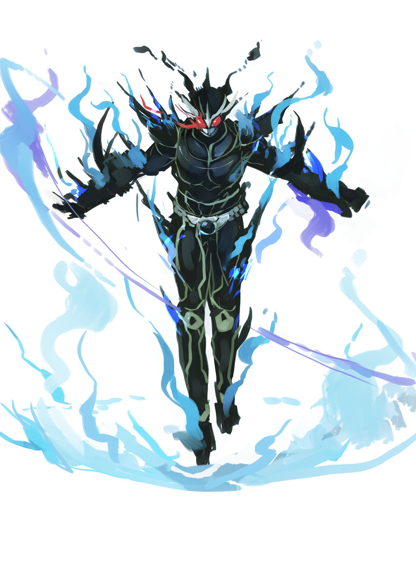 kamen rider kuuga (kamen rider and 1 more) drawn by kaamin_(mariarose753)