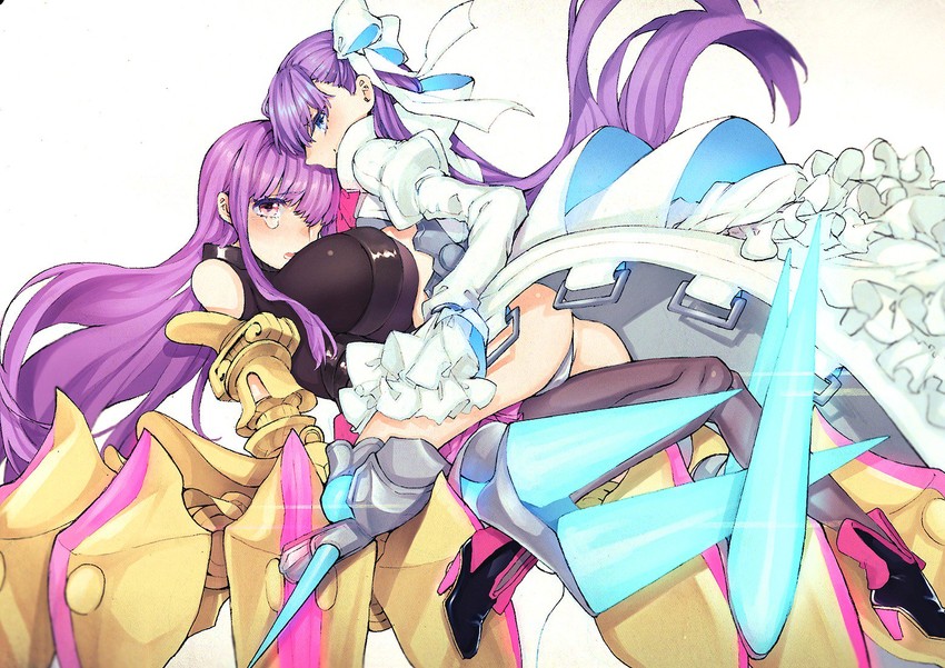 meltryllis and passionlip (fate and 2 more) drawn by honda_(obon)