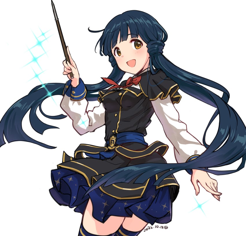 kitakami reika (idolmaster and 2 more) drawn by damokan66