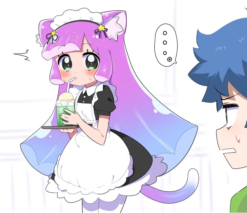 puniru and kawaii kotarou (puniru wa kawaii slime) drawn by ransusan