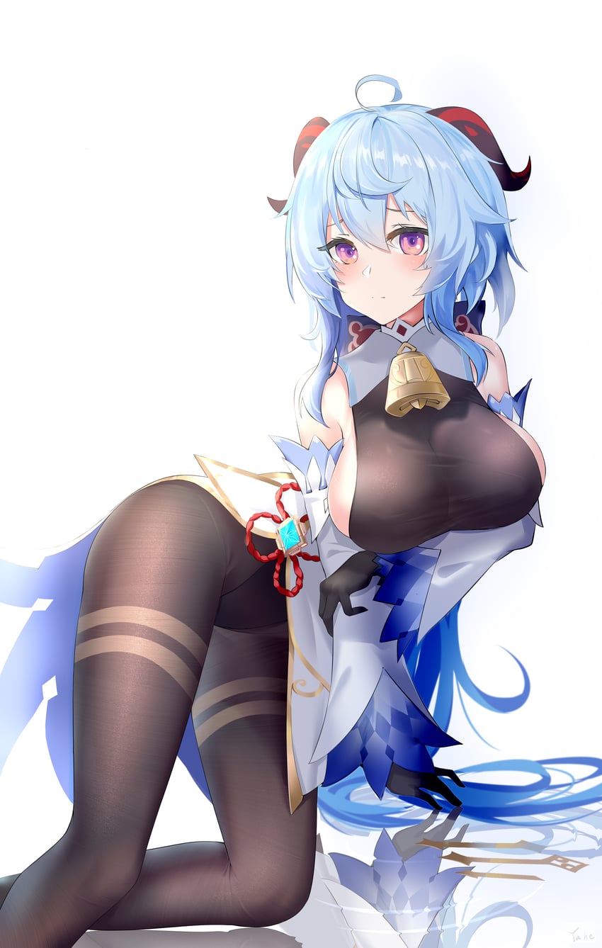 ganyu (genshin impact) drawn by yunhe_(1735226079)