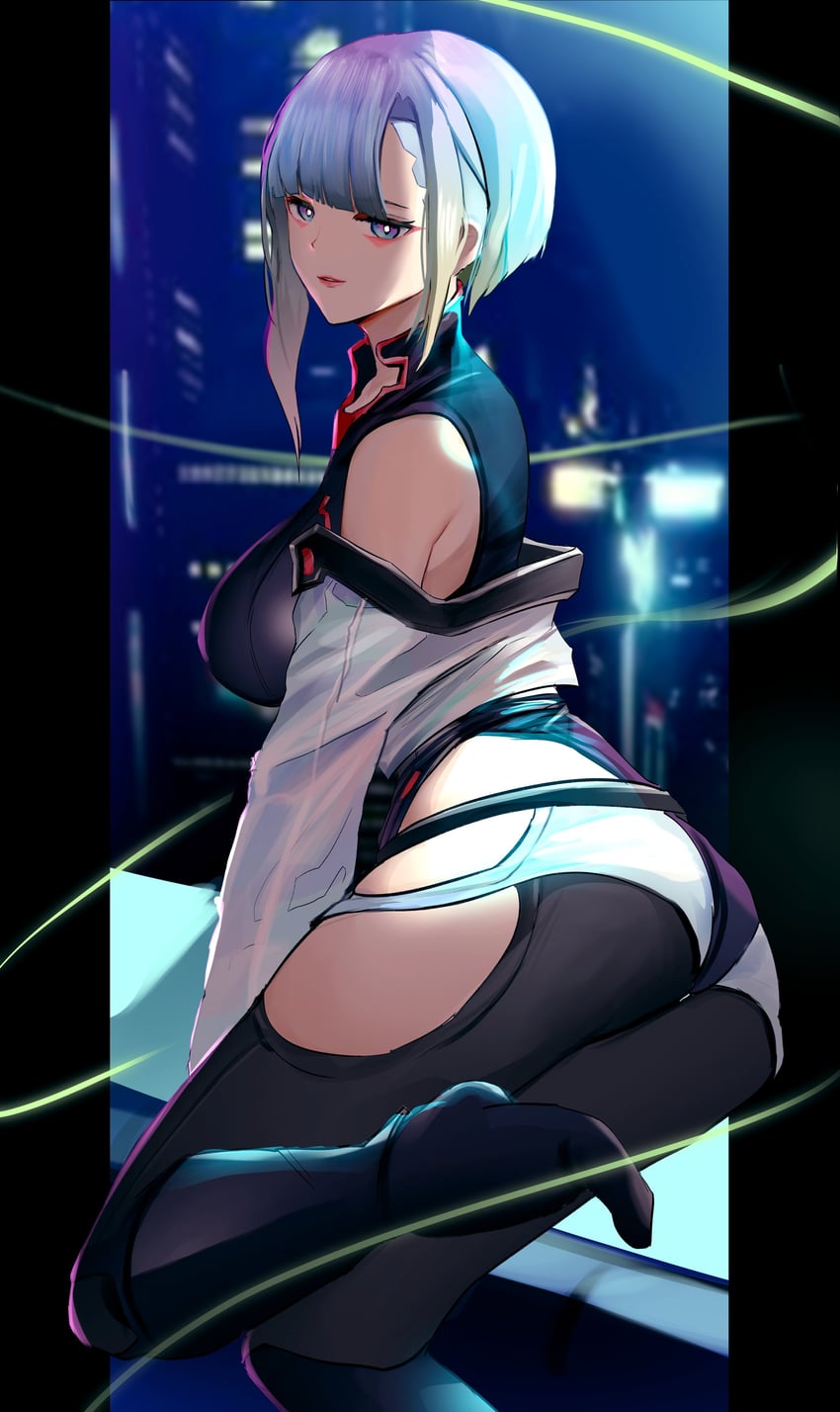 lucy (cyberpunk and 1 more) drawn by wawamachi