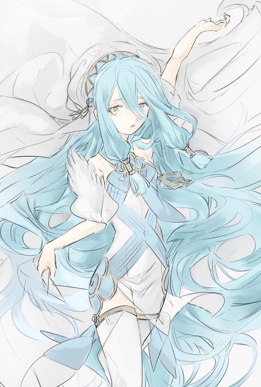 azura (fire emblem and 2 more) drawn by ziro