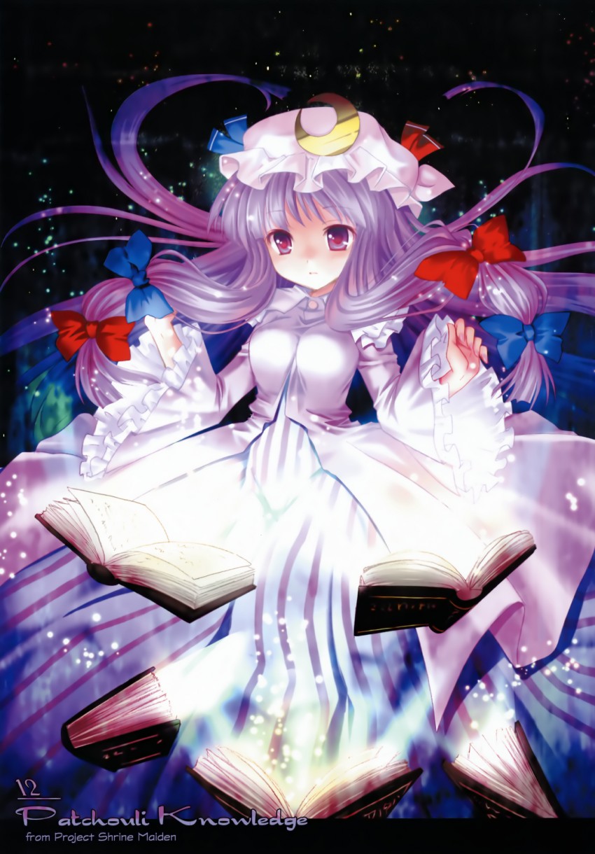 patchouli knowledge (touhou) drawn by alto_seneka and rusty_soul