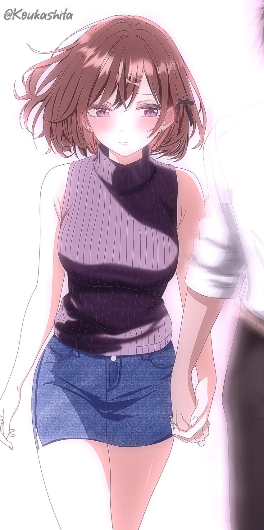 producer and higuchi madoka (idolmaster and 1 more) drawn by koukashita