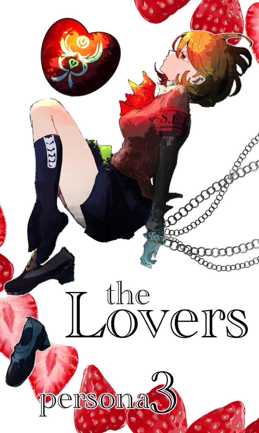 takeba yukari (persona and 1 more) drawn by botanikarubo