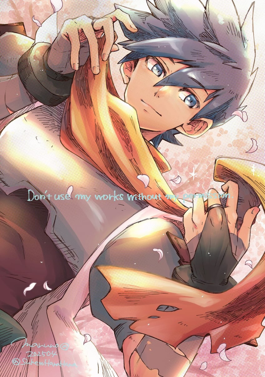 ryu (breath of fire and 1 more) drawn by maruno