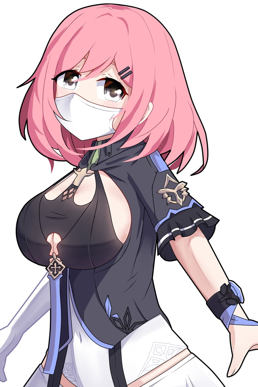 timido cute (honkai and 1 more) drawn by marin_liekuriva