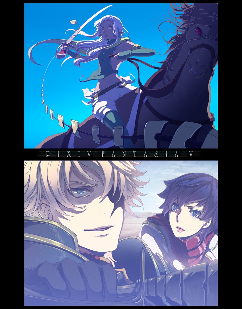 pixiv fantasia and 1 more drawn by nicole_pmonachi