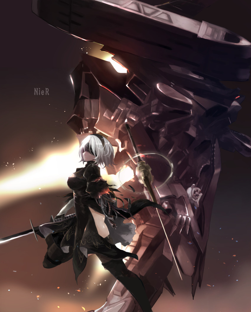 2b (nier and 1 more) drawn by mono_(jdaj)