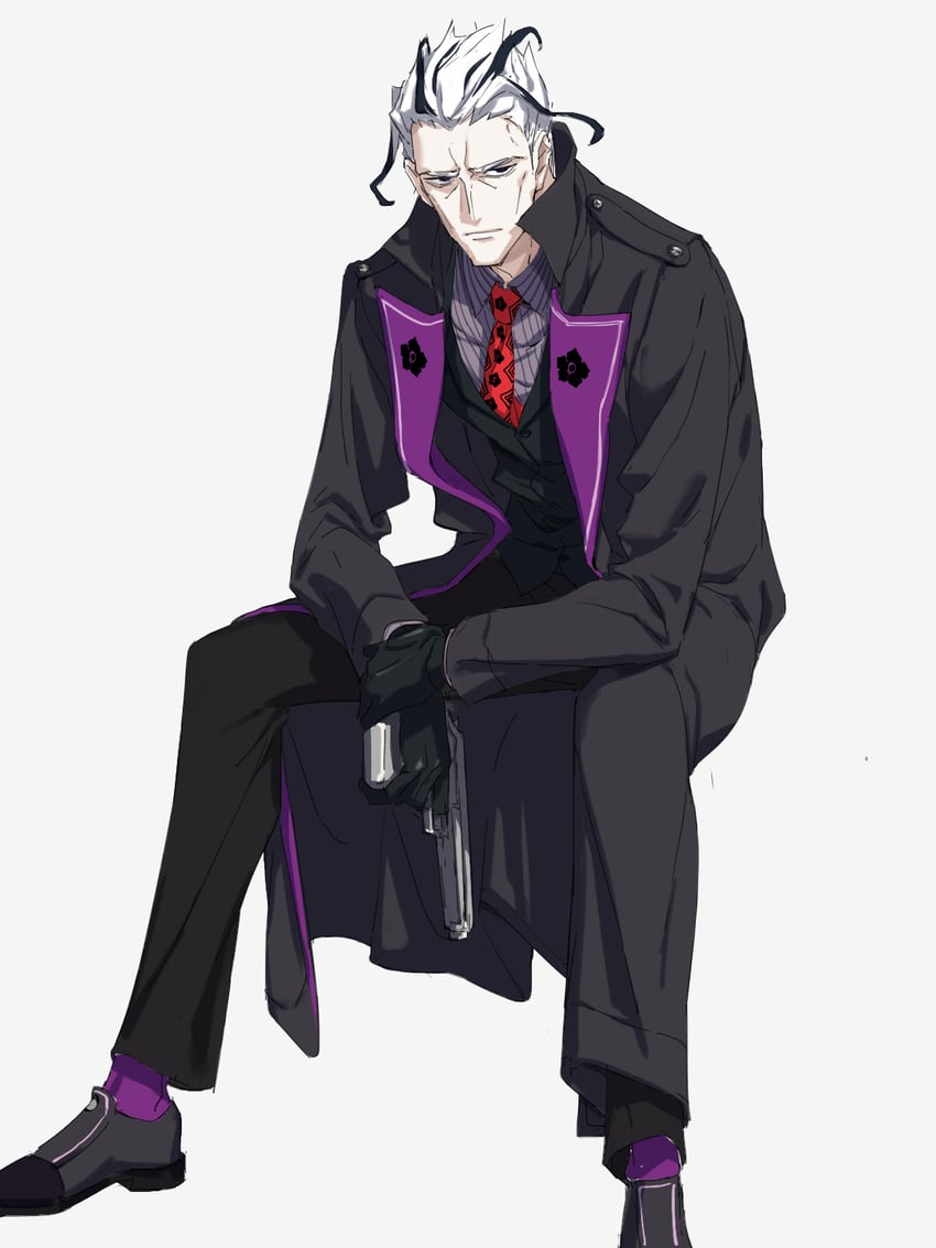 akechi mitsuhide (fate and 1 more) drawn by moyashi_mou2