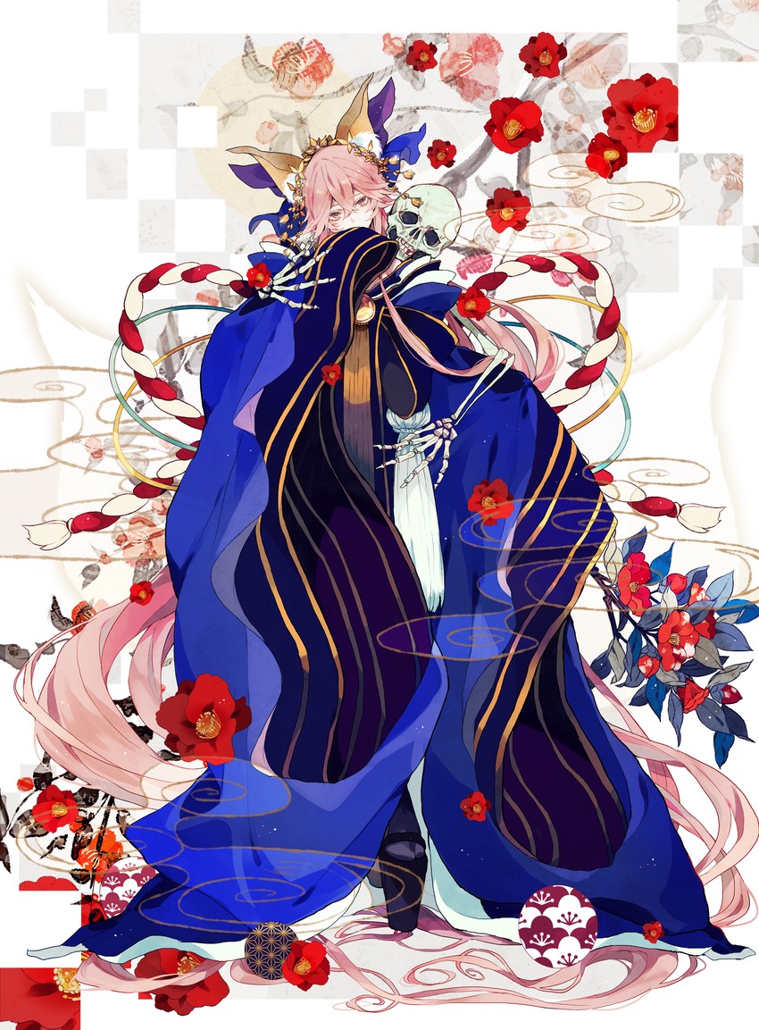 tamamo and tamamo no mae (fate and 2 more) drawn by satsuki_(miicat)