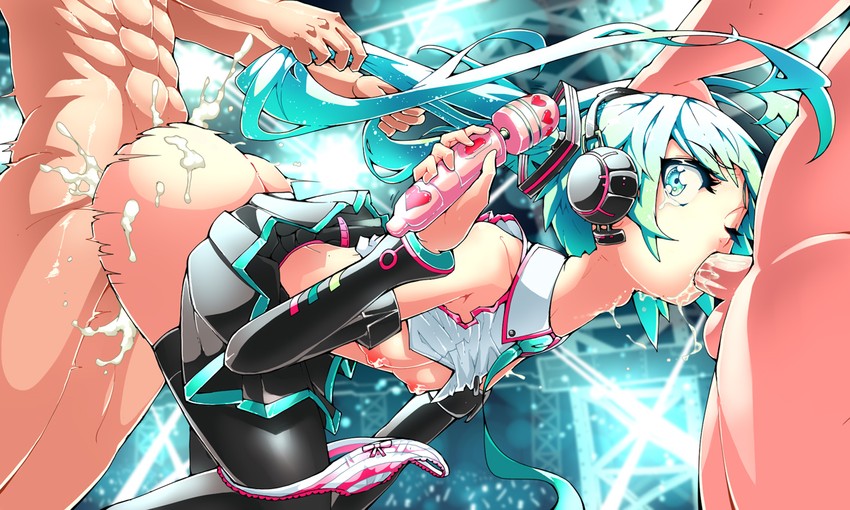 hatsune miku (vocaloid) drawn by introspurt