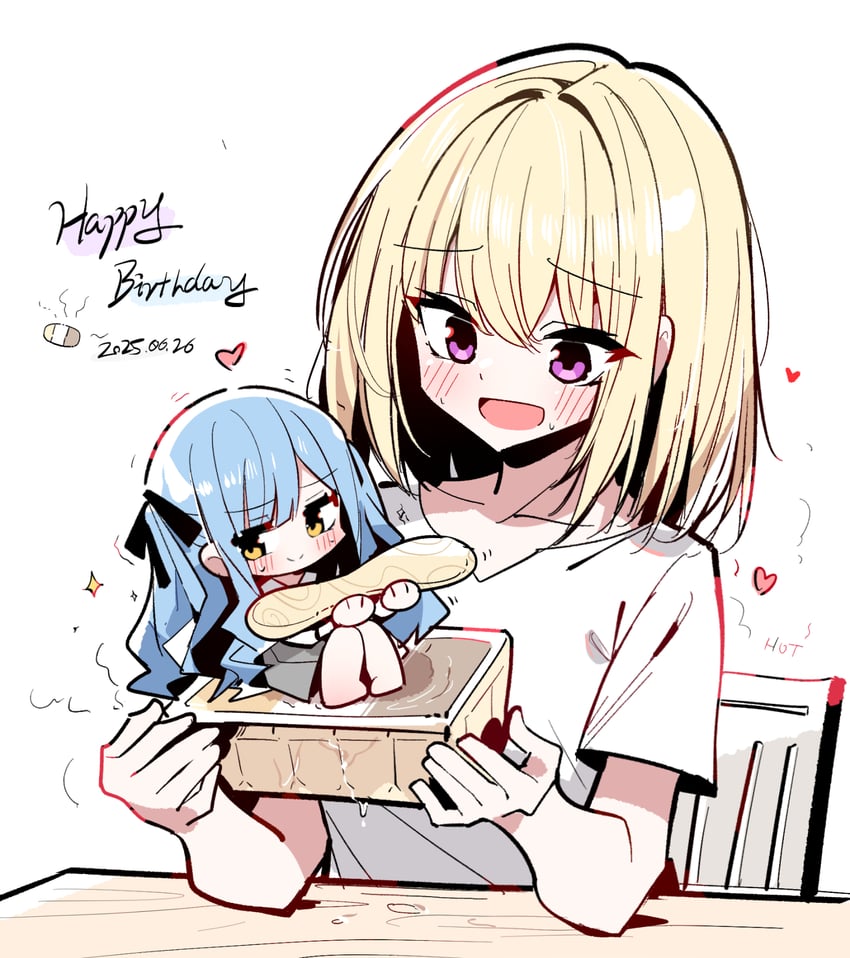togawa sakiko and misumi uika (bang dream! and 1 more) drawn by zhanzhangzlw