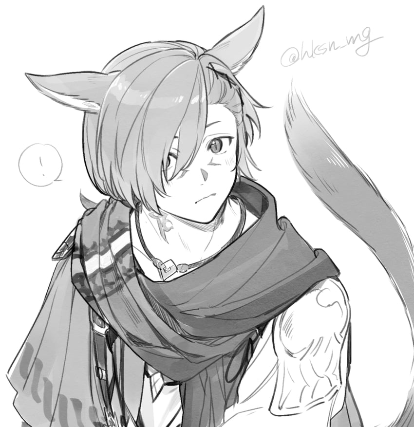 g'raha tia (final fantasy and 1 more) drawn by hksn_mg