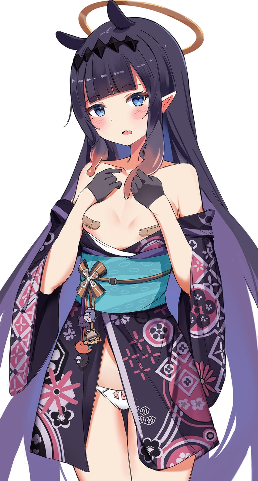 ninomae ina'nis (hololive and 1 more) drawn by orobou