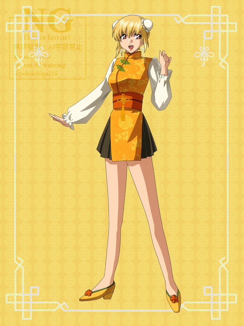 cagalli yula athha (gundam and 2 more) drawn by yukiichigo216