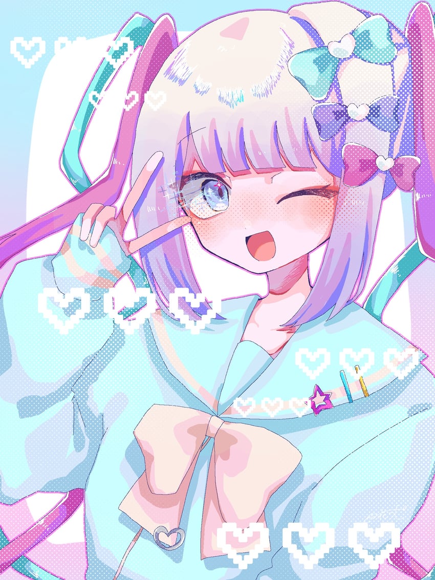 chouzetsusaikawa tenshi-chan (needy girl overdose) drawn by mka_rapi