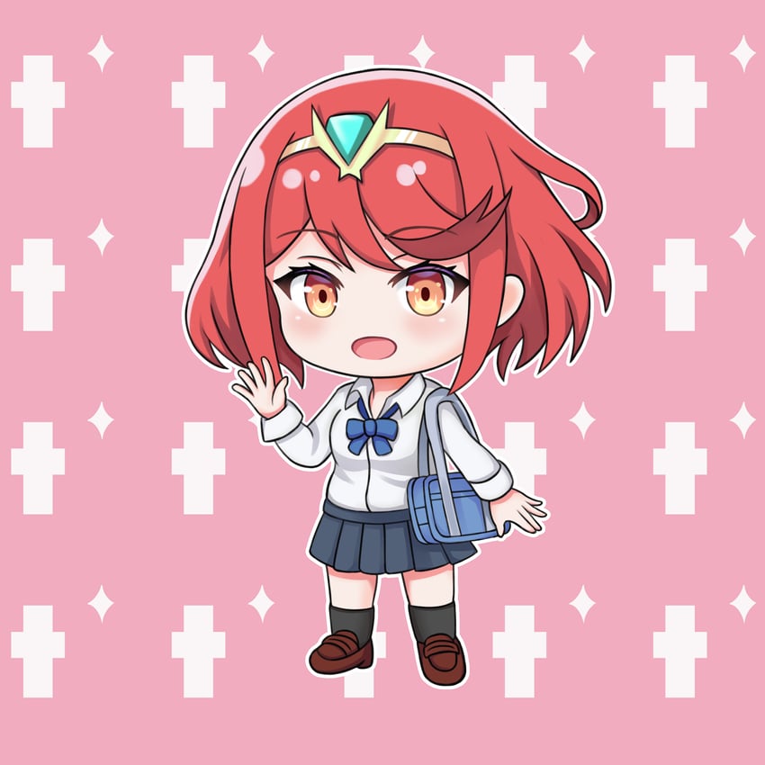 pyra (xenoblade chronicles and 1 more) drawn by ptvm7432