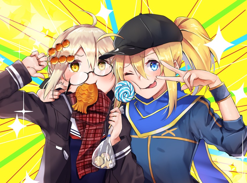 artoria pendragon, mysterious heroine x alter, and mysterious heroine x (fate and 1 more) drawn by meimuu