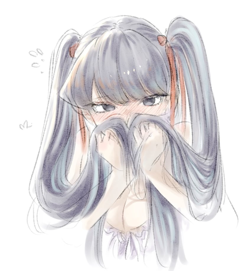 komi shouko (komi-san wa komyushou desu) drawn by mitsugu