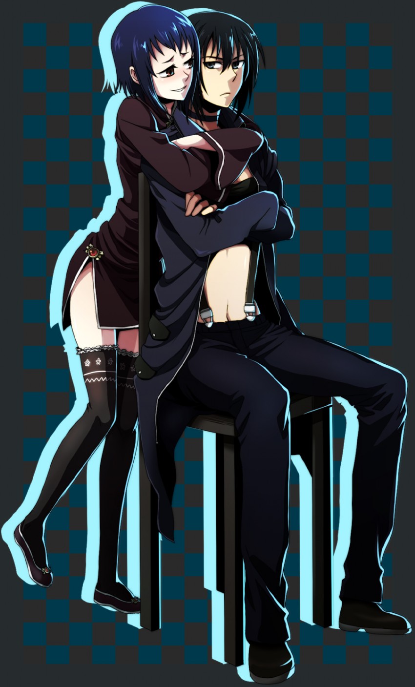 alphard and liang qi (428: fuusa sareta shibuya de and 1 more) drawn by re_ghotion