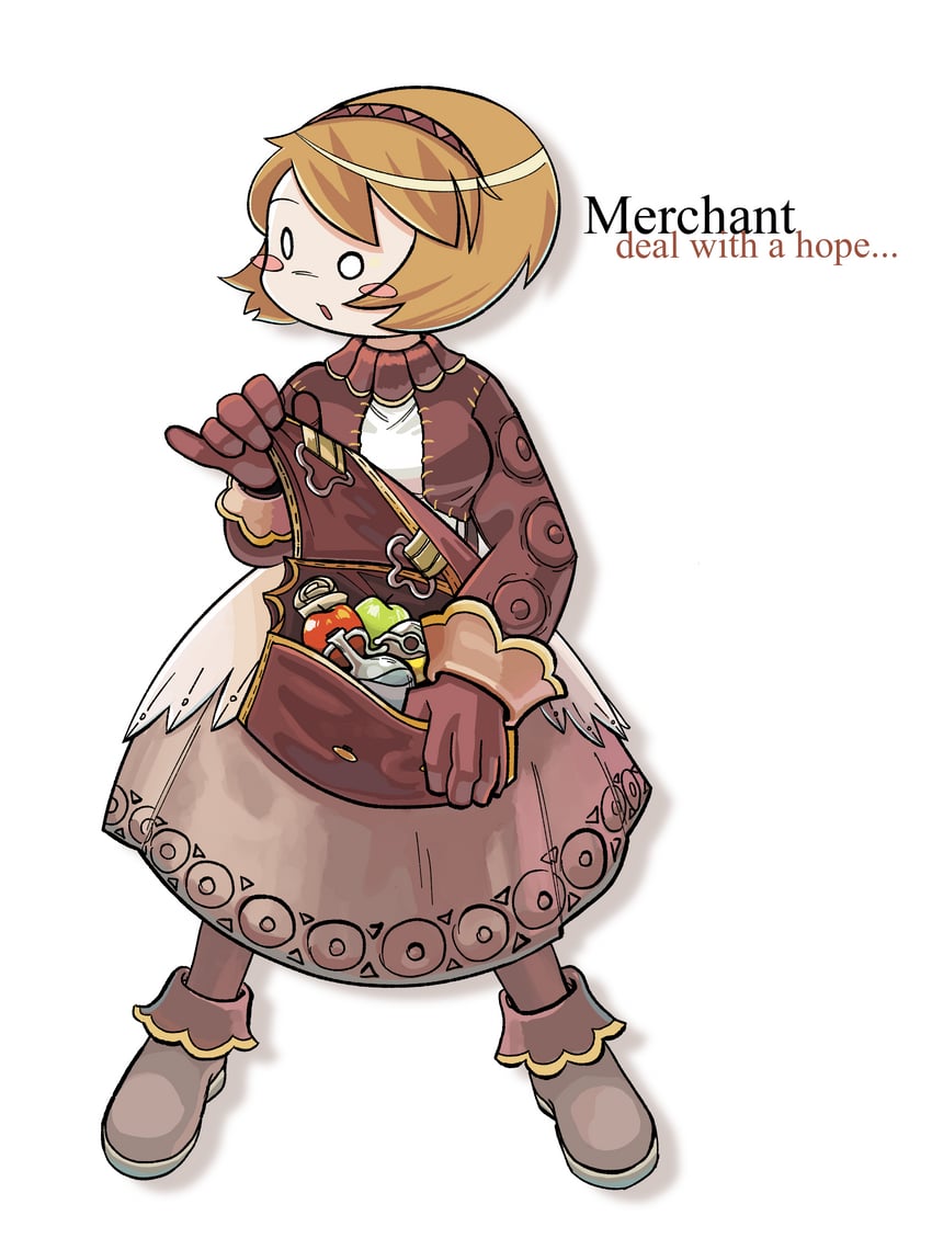 merchant (ragnarok online and 1 more) drawn by boviburger