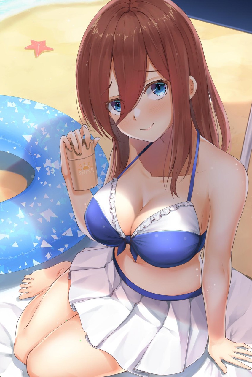 nakano miku (go-toubun no hanayome) drawn by sakuno_(sksk_sakuno)