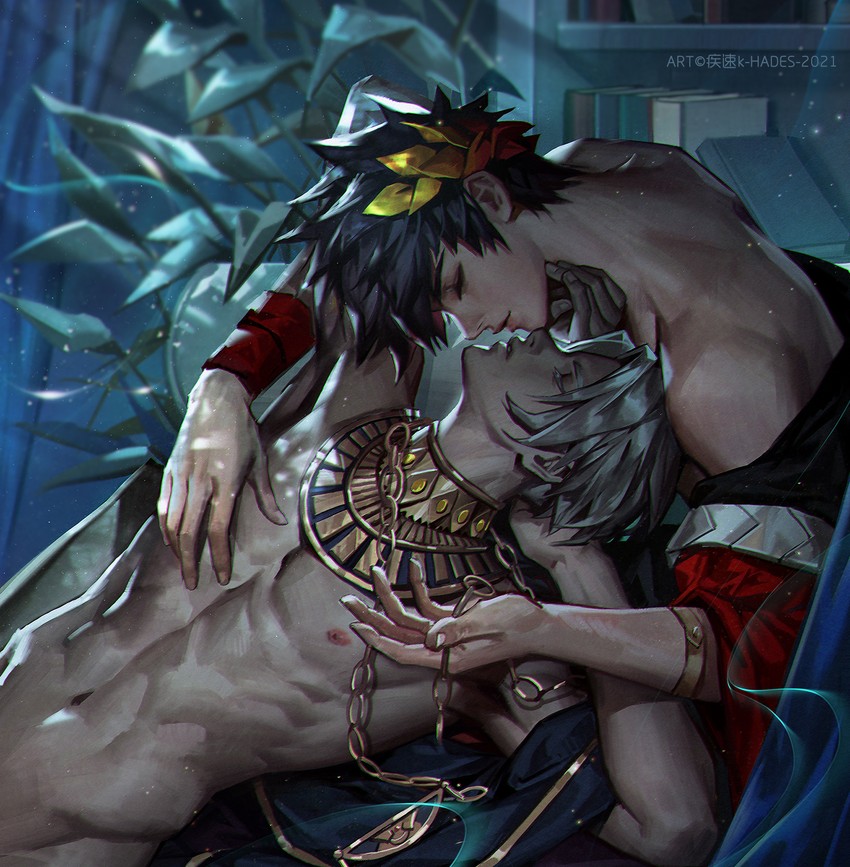 zagreus and thanatos (hades and 1 more) drawn by kdash