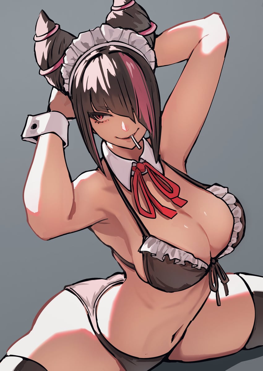 han juri (street fighter and 1 more) drawn by ap_cammy