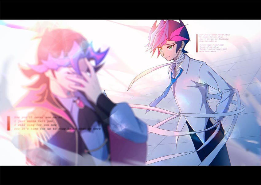 fujiki yusaku and ai (yu-gi-oh! and 1 more) drawn by atltax_00