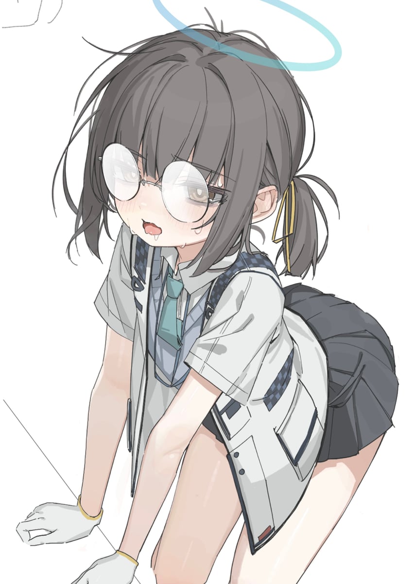 millennium science school student and millennium science school student a (blue archive) drawn by yoru_uyo