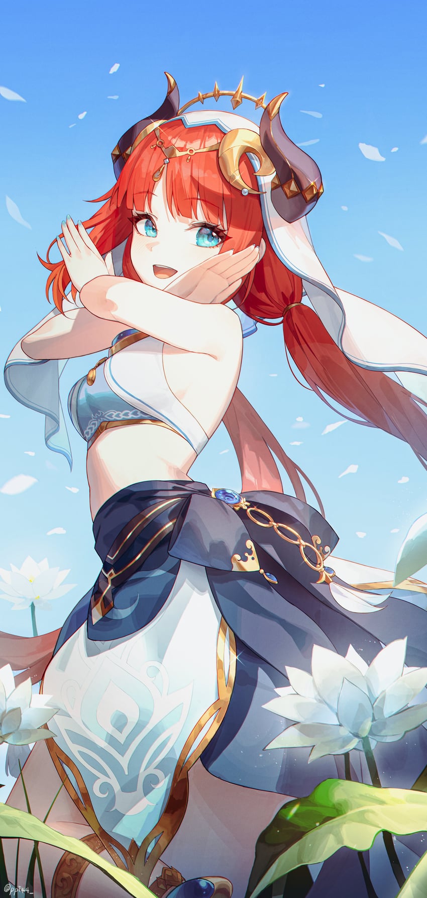 Nilou genshin impact drawn by ppi44 danbooru