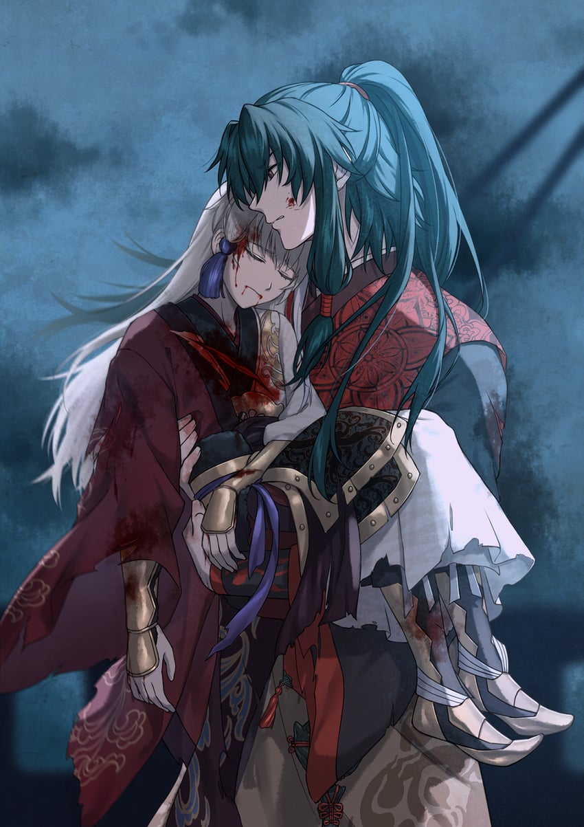 archer and zheng chenggong (fate and 1 more) drawn by kenen_tanabata