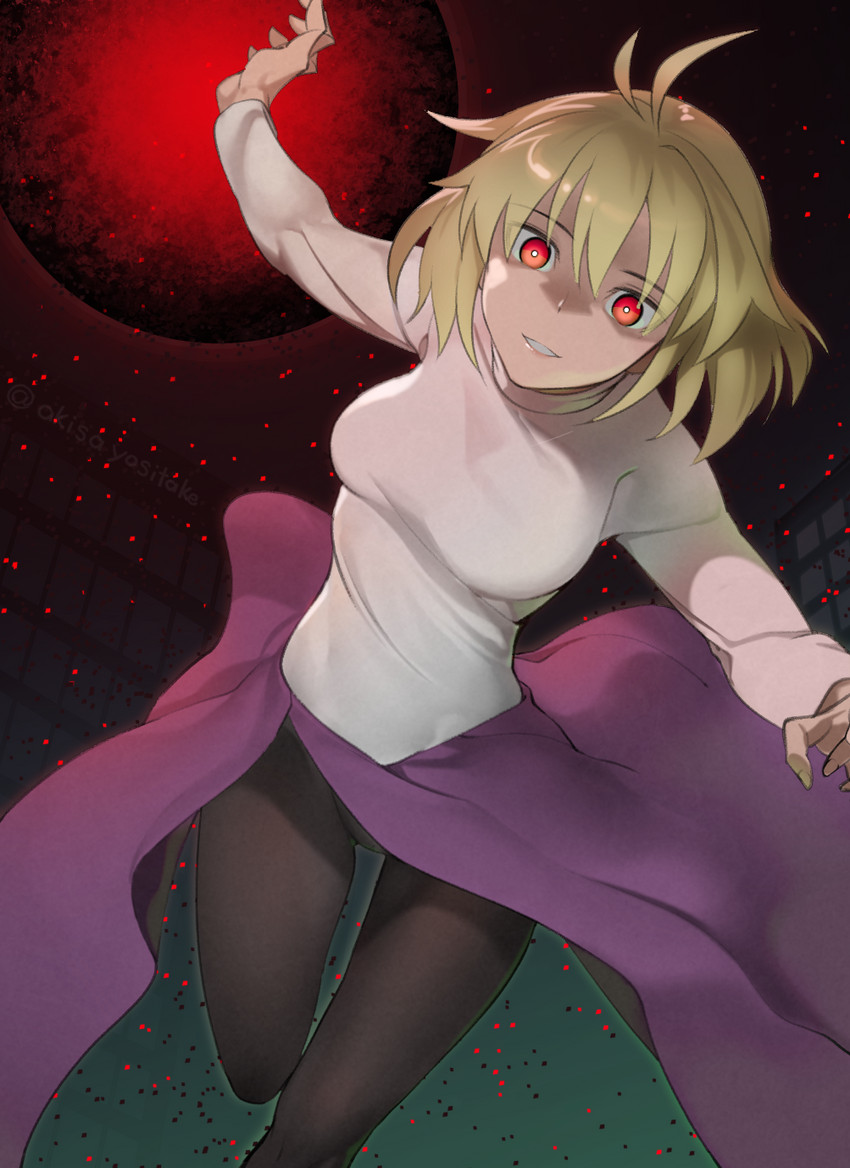 arcueid brunestud and red arcueid (tsukihime and 2 more) drawn by akisa_yositake