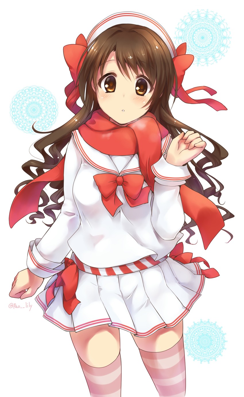shimamura uzuki (idolmaster and 1 more) drawn by paopao
