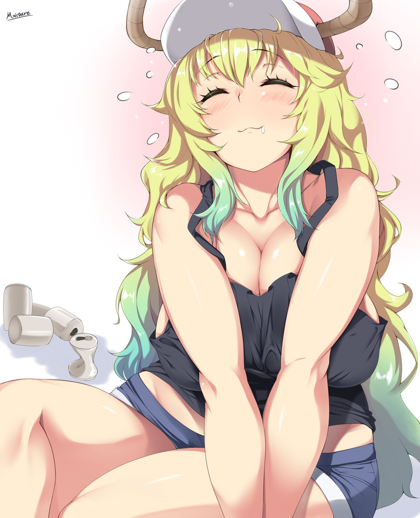 lucoa (kobayashi-san chi no maidragon) drawn by moisture_(chichi)