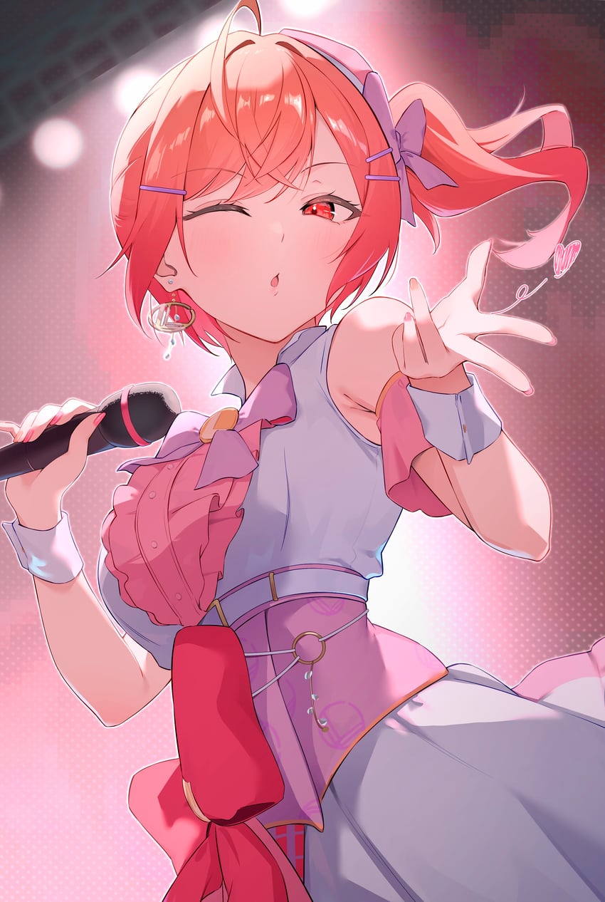 ichijou ririka (hololive and 1 more) drawn by inuinuo_gataken