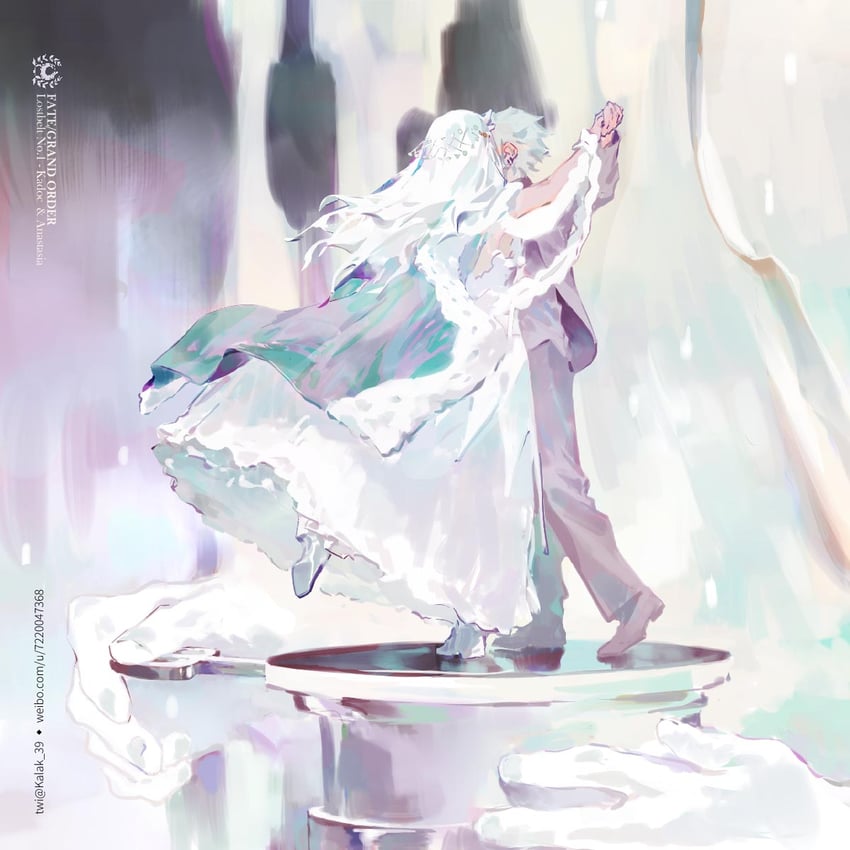 anastasia and kadoc zemlupus (fate and 1 more) drawn by kalak_39