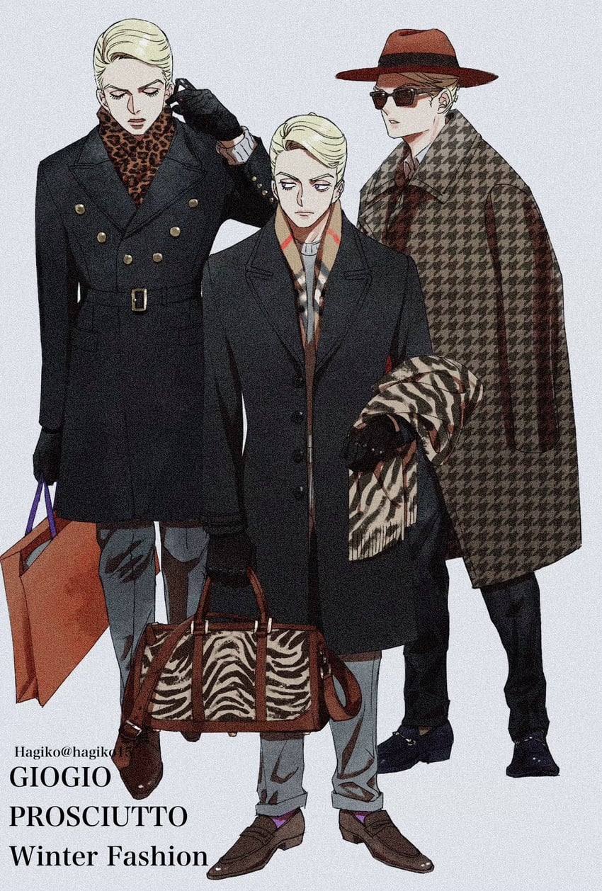 prosciutto (jojo no kimyou na bouken and 1 more) drawn by hagiko15