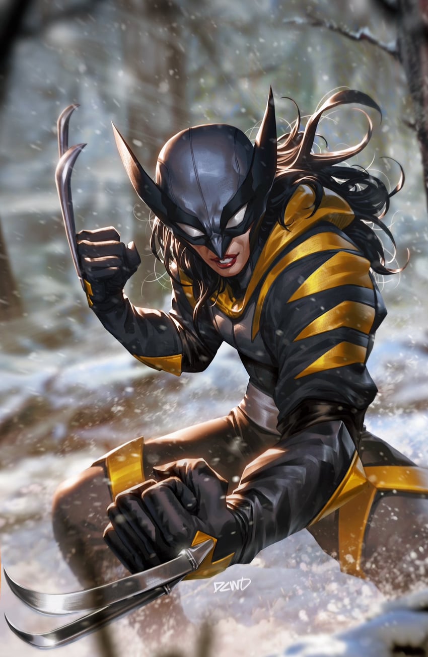 x-23 and laura kinney (marvel and 1 more) drawn by dcwj
