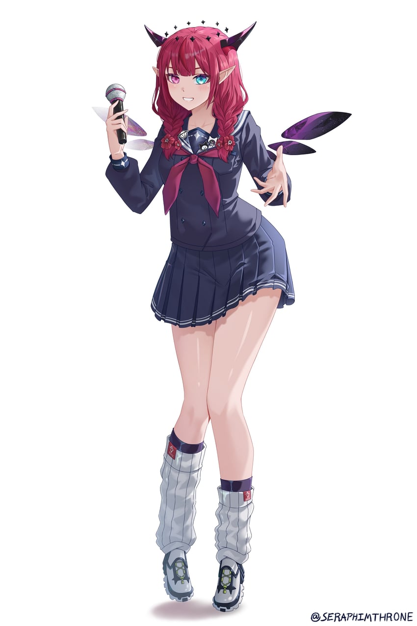 bloom, gloom, and irys (hololive and 1 more) drawn by seraphim_throne