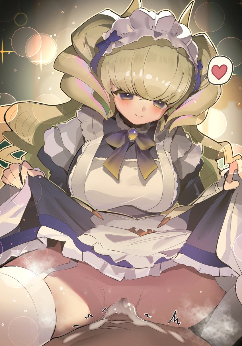 lattice dragonmaid (yu-gi-oh!) drawn by ro_g_(oowack)