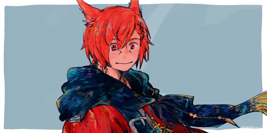 g'raha tia (final fantasy and 1 more) drawn by itowo_(itowc)