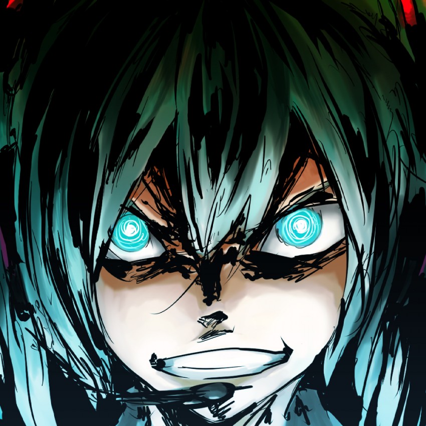 hatsune miku (vocaloid and 1 more) drawn by yaegashi_youhei