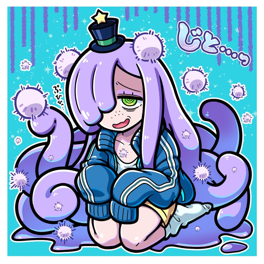puniru and less kawaii than all the garbage in the world puniru (puniru wa kawaii slime) drawn by mugaru