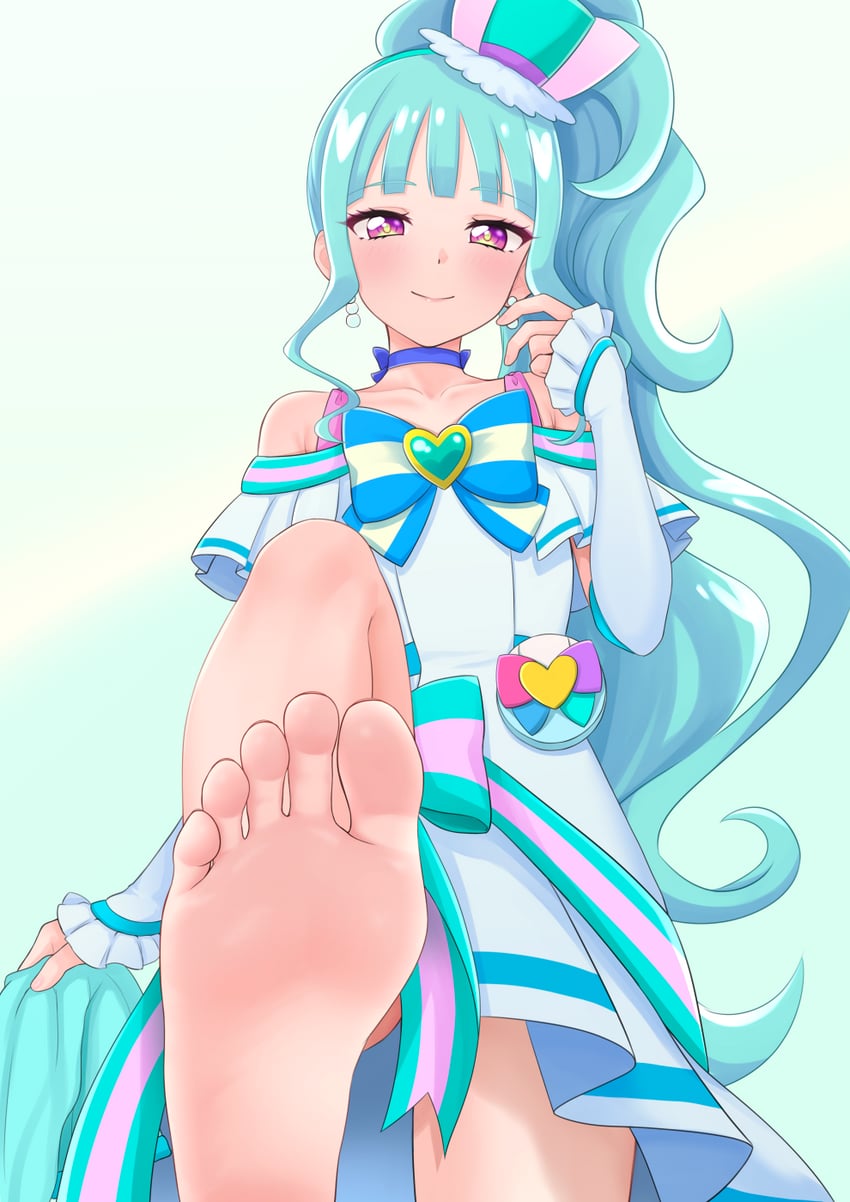 nekoyashiki mayu and cure lillian (precure and 1 more) drawn by hinosaki