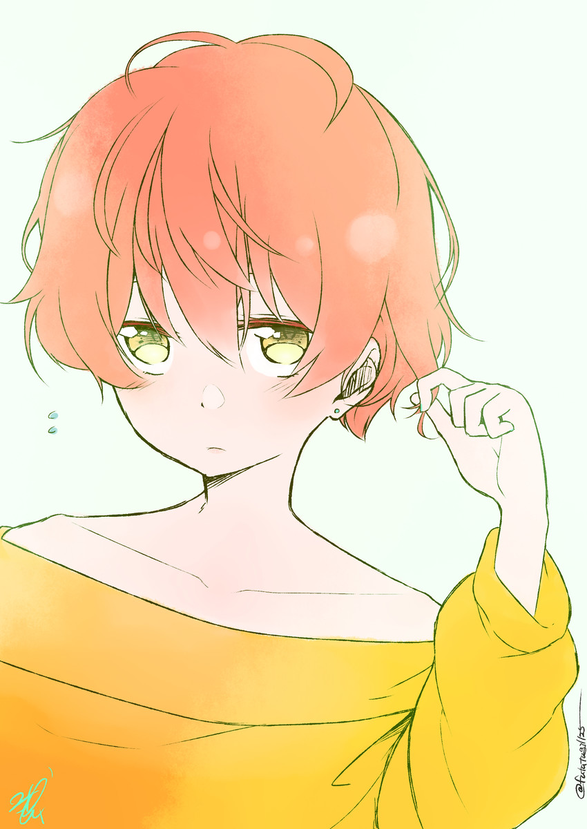 hoshizora rin (love live! and 1 more) drawn by futatugikota