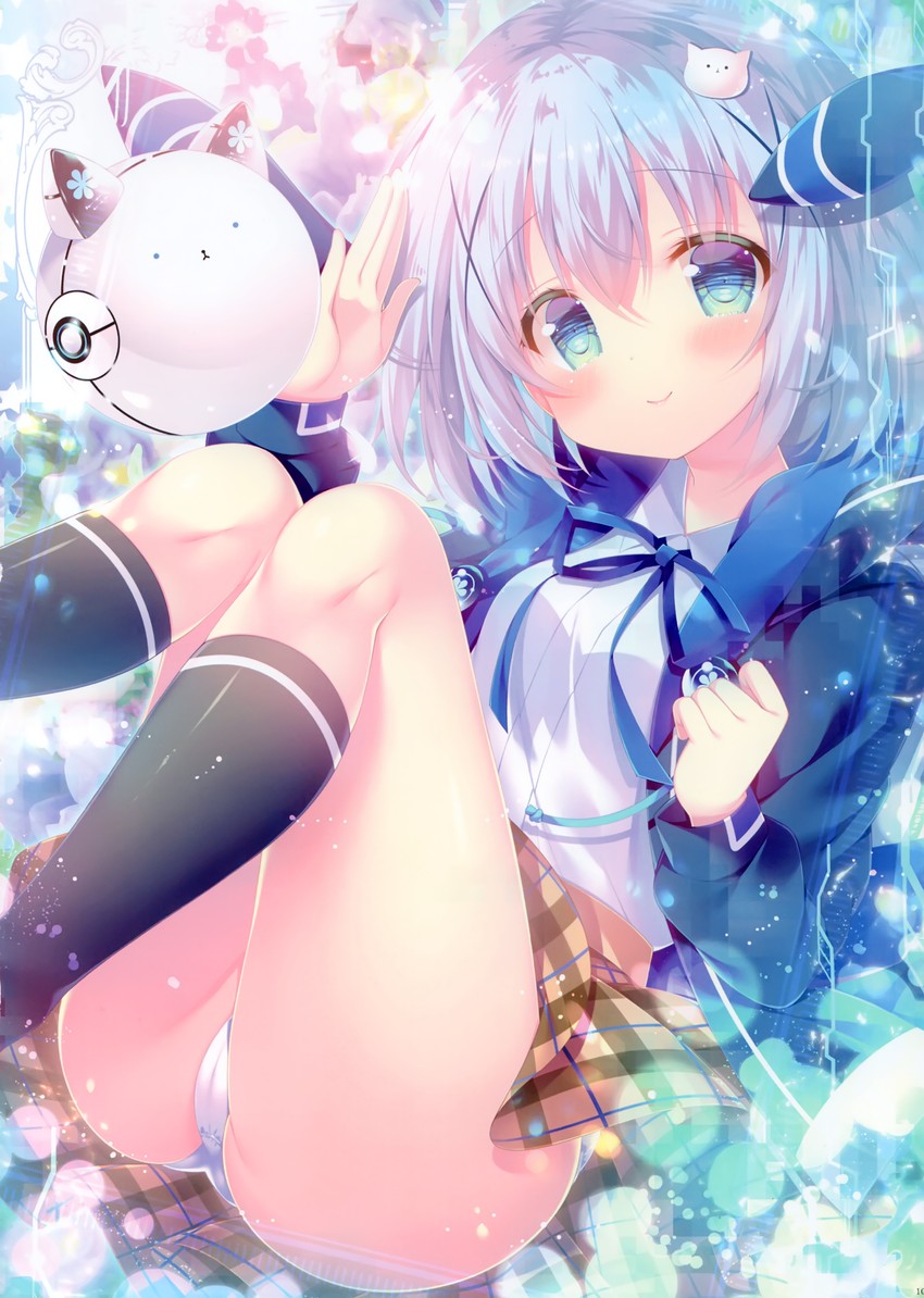 kafuu chino and tippy (gochuumon wa usagi desu ka? and 1 more) drawn by mitsumomo_mamu